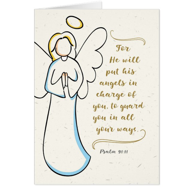 Get Well, He Will Put His Angels in Charge of You (Front)