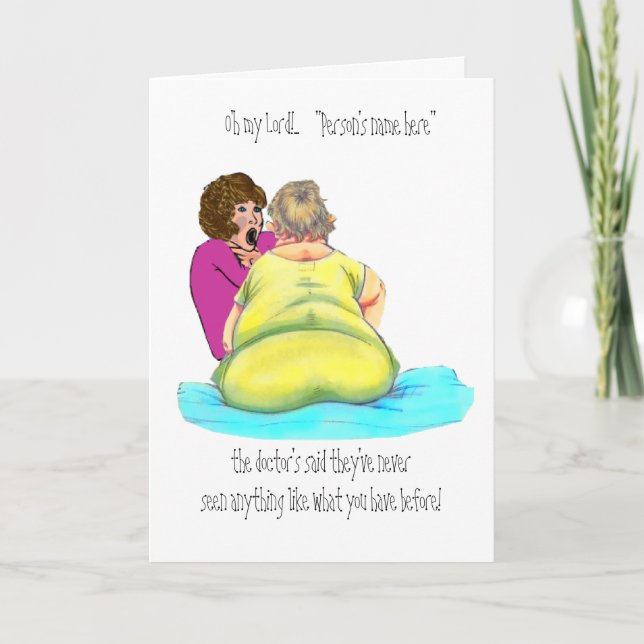 Get well humour... card (Front)