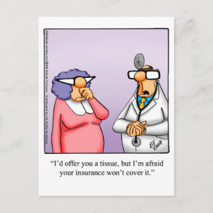 Get Well Humour Postcard