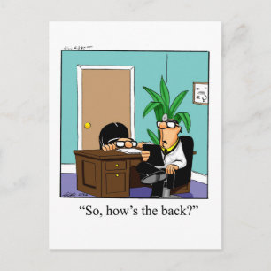 Get Well Humour Postcard "Spectickles"