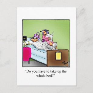 Get Well Humour Postcard "Spectickles"