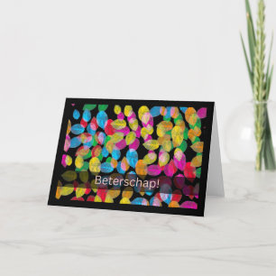 Get Well in Dutch Beterschap with Leaves Card
