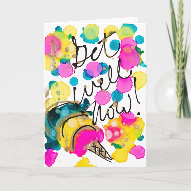 Get Well Lovitude Note Card (Front)