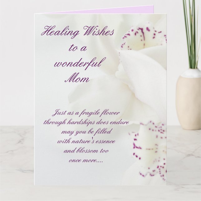 Get Well Mum Card (Front)