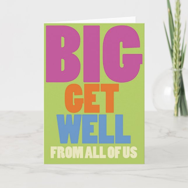 Get well or cancer card (Front)
