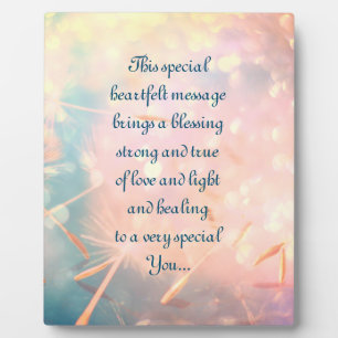 Get Well Poem Plaque