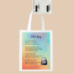 Get well Poem  Reusable Grocery Bag<br><div class="desc">Beautiful poem for somebody fighting illness 
A great gift idea for someone special to let them know they are in your thoughts</div>