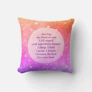 Get Well Sleep blessing design Cushion
