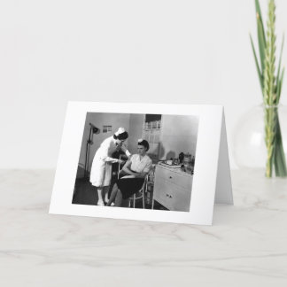 Get Well Soon - 1940s Card