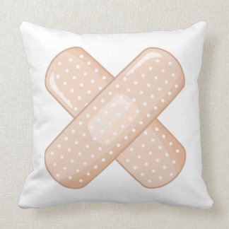 Get Well Soon Bandaid (Nurse Care Crossed Plaster) Cushion