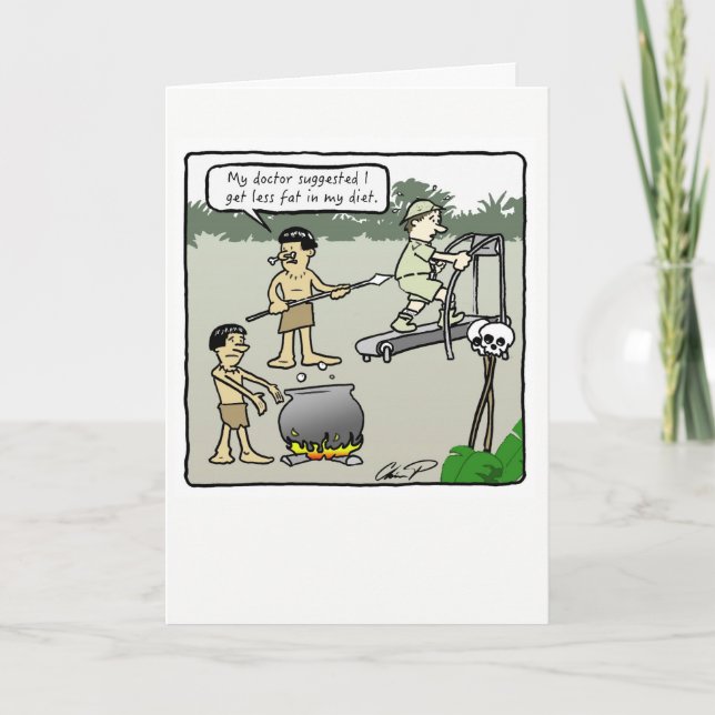 Get Well Soon: Cannibals Card (Front)