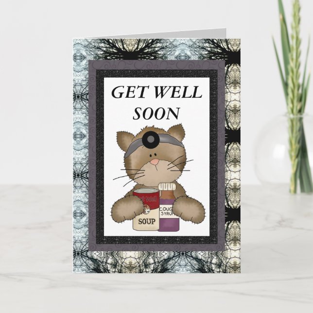 GET WELL SOON Card (Front)