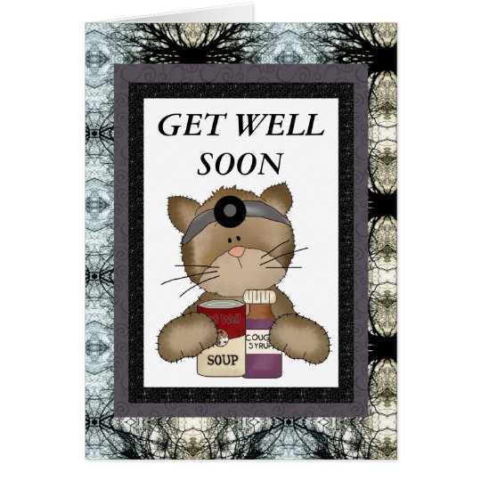 GET WELL SOON Card