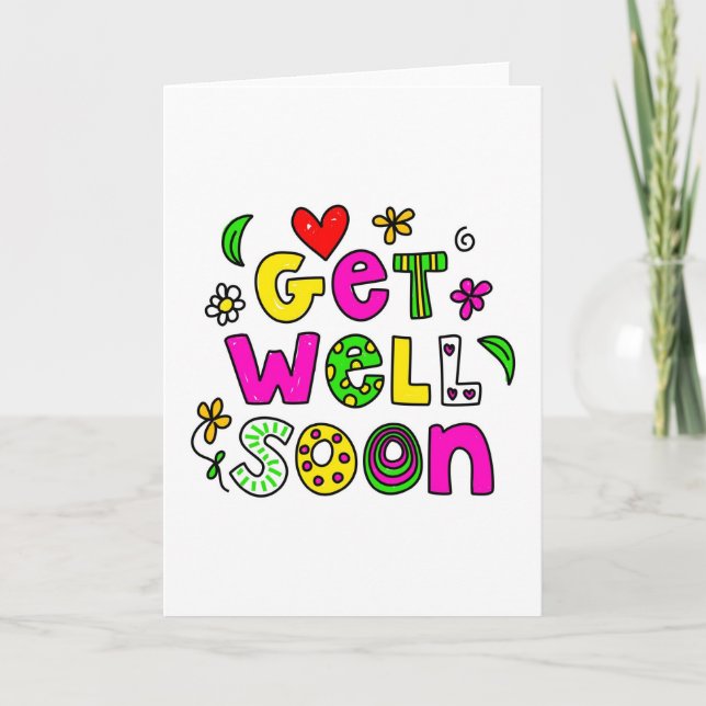 Get Well Soon Card (Front)