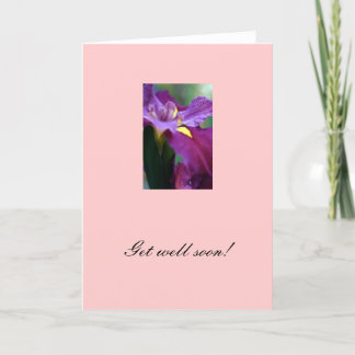"Get well soon!" Card
