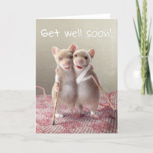 Get well soon! card