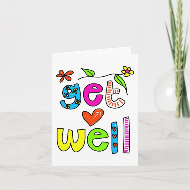 Get Well Soon Card (Front)