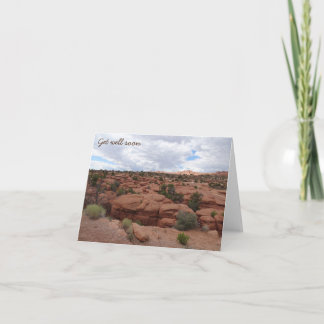Get well soon card - Arches