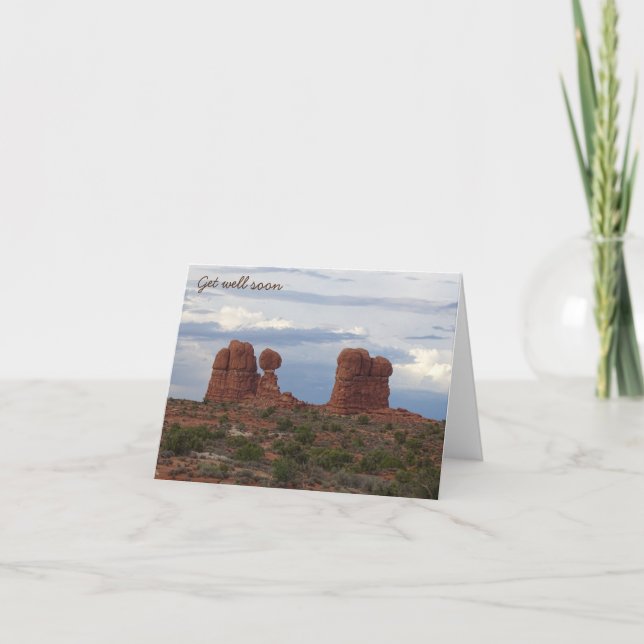 Get well soon card - Arches (Front)