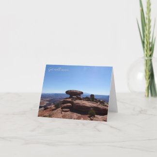 Get well soon card - Canyonlands