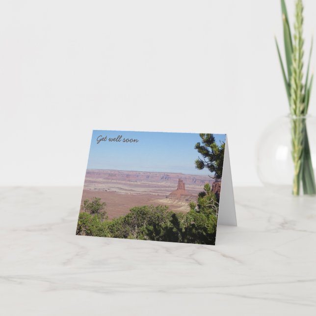 Get well soon card - Canyonlands (Front)