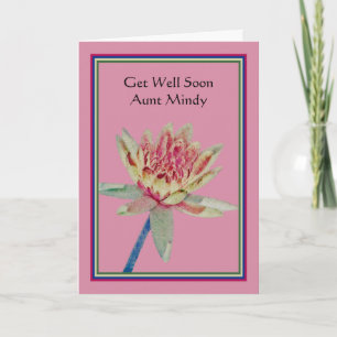 Get Well Soon Card for Aunt