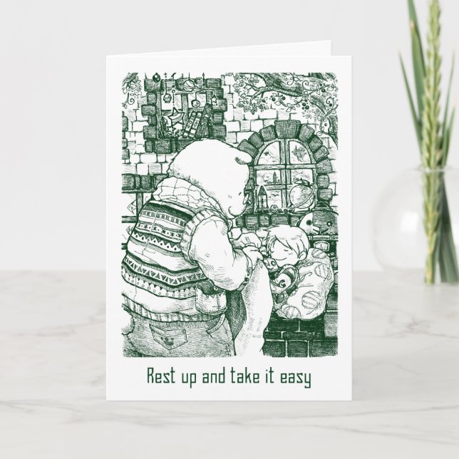 Get Well Soon Card - Siesta (Front)