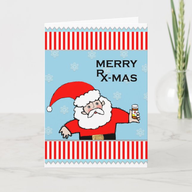 Get Well Soon Christmas Holiday Card (Front)