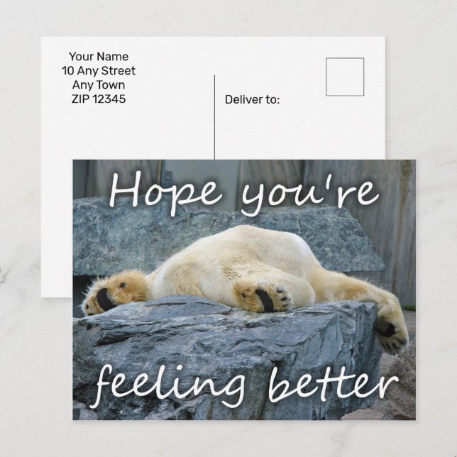 Feel Better Karte – Mit 12 Monaten Garantie Von Sweetzer & Orange