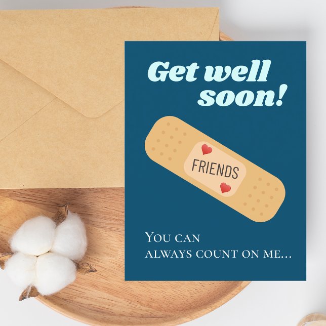 Get well soon Friends Postcard (Creator Uploaded)