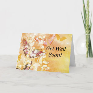 Get Well Soon From Group Business Butterflies Card
