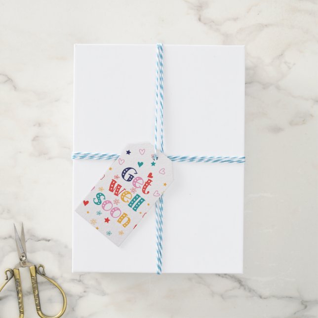 Get Well Soon Gift Tags (With Twine)