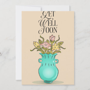 Get Well Soon Greetings Holiday Card