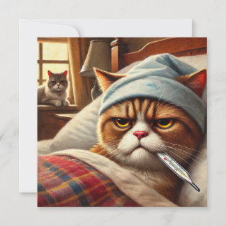 Get well soon!  holiday card