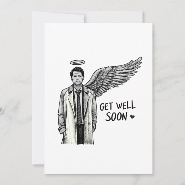 Get well soon  holiday card (Front)