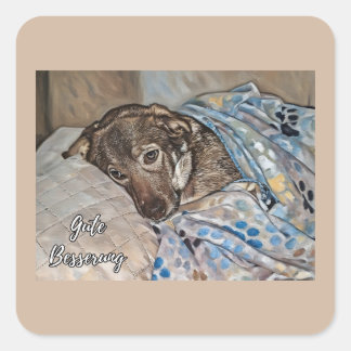 Get Well Soon in German Sticker