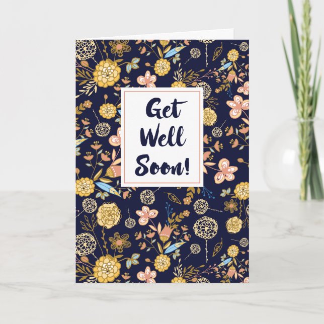 Get Well Soon! Isaiah 33:24 Card (Front)