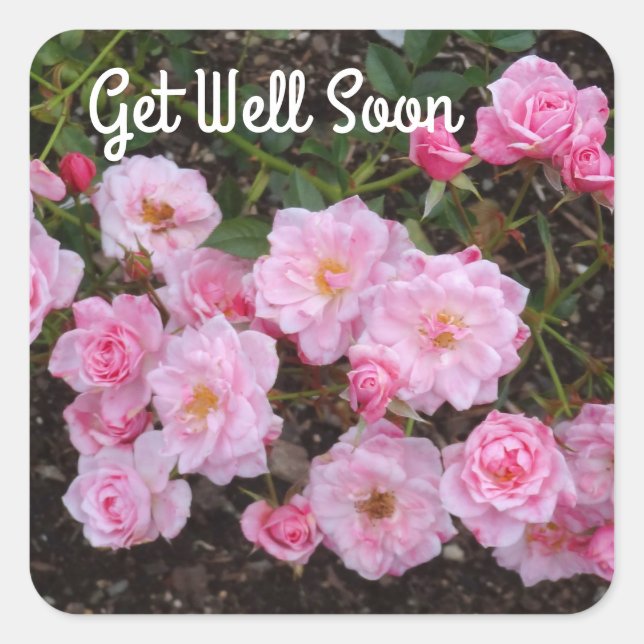Get Well Soon Jeanne LaJoie Rose #1 Stickers (Front)