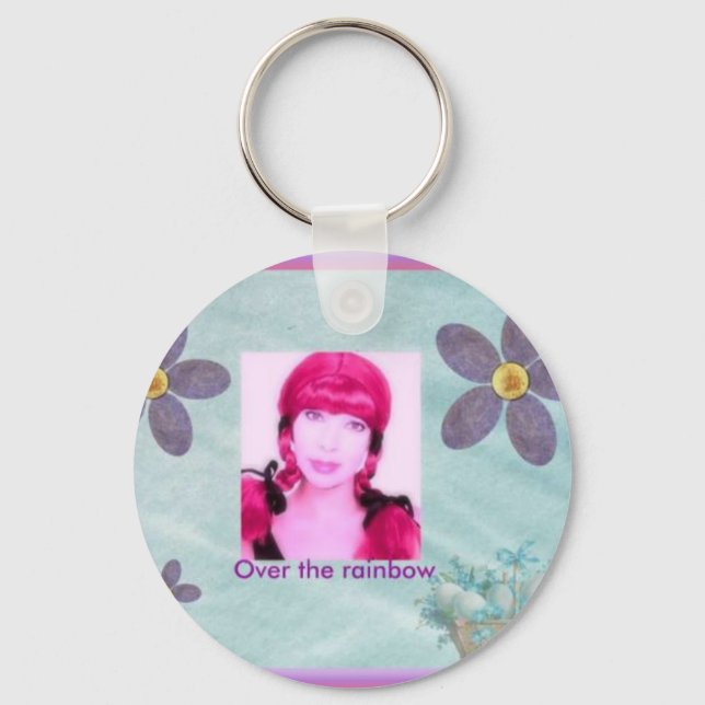 get well soon key ring (Front)