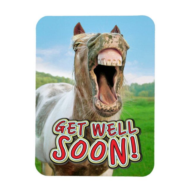 GET WELL SOON MAGNET (Vertical)