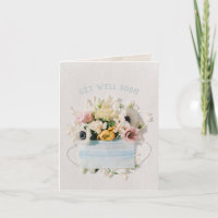 Get Well Soon Medical Mask Bouquet