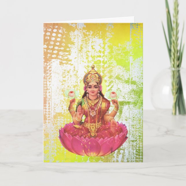 Get Well Soon, Peaceful Digital Art Card (Front)