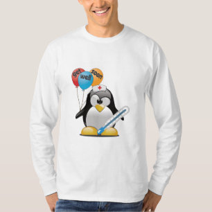 Get well soon. Penguin Nurse. T-Shirt