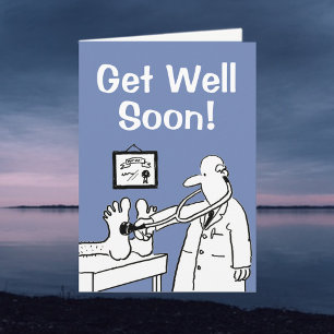 Get Well Soon - Personalise Inside Message Card