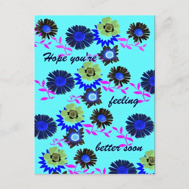 Get well Soon Postcard (Front)