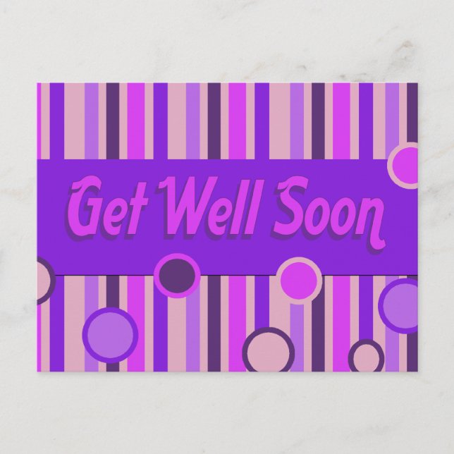 Get Well Soon Postcard (Front)