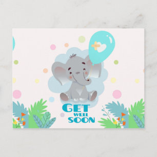 Get Well Soon Postcard