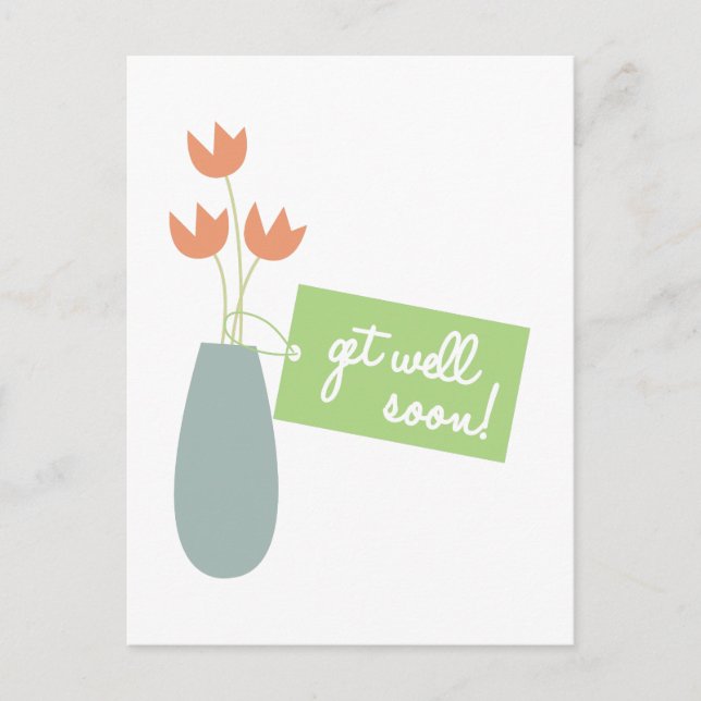 Get Well Soon Postcard (Front)