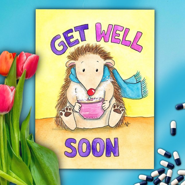 Get well soon postcard by Nicole Janes (Creator Uploaded)