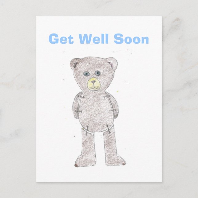 Get Well Soon Postcards (Front)